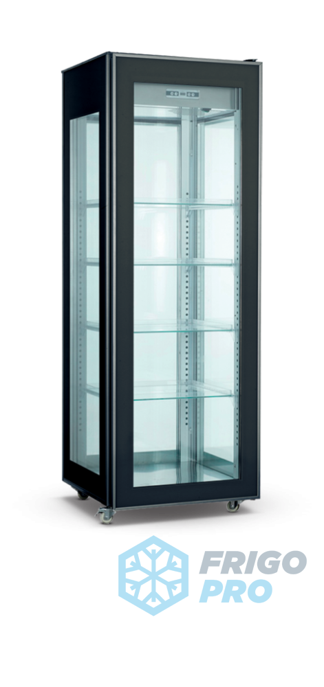 Chladící vitrína NORDLINE RT 400L-2 Black